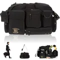 Produktbild: Tasche Elephant Canvas XL 50 Reisetasche Sporttasche Männer Herren 3525 Schwarz