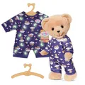 Produktbild: BABY Born Teddy Schlafanzug, leuchtet im Dunkeln, Puppenschlafanzug für 43 cm Puppen und Teddy, 836484 Zapf Creation, Weiß mit Monden