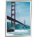 Produktbild: update displays Klapprahmen silber 88,4 x 123,2 cm, 1 St.