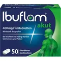 Produktbild: Ibuflam akut 400 mg Filmtabletten 50 St
