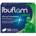 Produktbild: IBUFLAM akut 400 mg Filmtabletten 50 St