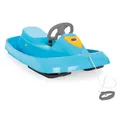 Produktbild: Jamara Snow Play Bob Ralley 100 cm blau mit Lenkrad und Bremse