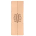 Produktbild: bodhi Yogamatte Kork | 4 mm | 100% Nachhaltig & Ökologisch | Hohe Rutschfestigkeit | Yoga Matte aus Kork & Naturkautschuk | Ideal für Hot Yoga | 185 x 66 x 0,4 cm | Blume des Lebens