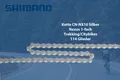Produktbild: Shimano Fahrrad Kette CN-NX10 Nexus 1 fach Trekking/Citybikes 114 Glieder Silber