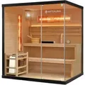 Produktbild: Artsauna Traditionelle Sauna Vantaa 175 x 140 cm mit 8 kW Saunaofen