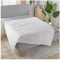 Produktbild: TRAUMSCHLAF Baumwollbettdecke Sommer, Füllung: 100% Baumwolle, Bezug: 100% Baumwolle, perfekte Sommerdecke aus natürlichem Material weiß 155 cm x 220 cm