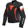 Produktbild: Dainese Avro 5, Textiljacke - Schwarz/Neon-Rot/Weiß - 44