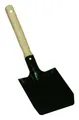 Produktbild: Nölle Ascheschaufel, Metall-Kohleschaufel schwarz lackiert mit Holzgriff