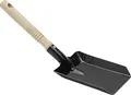 Produktbild: Nölle PROFI BRUSH Metall Kohleschaufel schwarz lack. m.Holzgriff