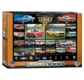 Produktbild: EUROGRAPHICS Puzzle Puzzle Amerikanische Autos ab 1960, 1000 Teile, Puzzleteile
