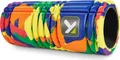 Produktbild: TriggerPoint GRID Foam Roller – Mehrdichte Schaumoberfläche, feste Kompression für Muskelregeneration, Massage vor/nach dem Training, Hohlkern, von Profis empfohlen, 33 cm, Regenbogen
