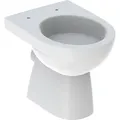 Produktbild: Geberit Renova Stand-WC Tiefspüler, Abgang horizontal, teilgeschlossene Form, 500.810.01.2 - Weiß