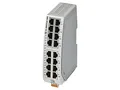 Produktbild: FL SWITCH 1016N Switch Ethernet unverwaltet Portanzahl: 16 9-32VDC RJ45 IP30 PHO