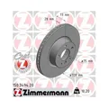 Produktbild: 2x Bremsscheibe ZIMMERMANN 150.3494.20 passend für BMW