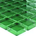 Produktbild: Glasmosaik 23x23x8mm Grün Uni