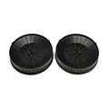 Produktbild: Elica CFC0140343 Aktivkohlefilter für Dunstabzugshauben, schwarz (1 Paar)