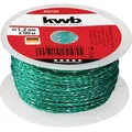 Produktbild: kwb Maurerschnur 925105, 50m, Ø 1,2mm, geflochtenes Nylon, grün/weiß