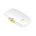 Produktbild: BEURER Babywaage b.20kg 5gTeil. Zuwiegef. XL LCD weiß-gelb BY 80