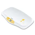 Produktbild: Beurer BY 80 Babywaage, mit gewölbter Oberfläche, 20 kg Tragkraft, Tara- und Hol