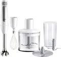 Produktbild: Braun Stabmixer MultiQuick 7 MQ 7035I WH | 1000W | stufenlos | Zerkleinerer | Schneebesen | Edelstahl | Weiß