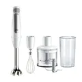 Produktbild: Braun Stabmixer MultiQuick 7 MQ 7035I, 1000W, Edelstahl, Weiß, Zubehör-Set