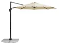 Produktbild: Schneider Sonnenschirm Rhodos Junior, natur, 300 cm rund, 760-02, Gestell Alu/Stahl, Bespannung Polyester, 17.2 kg