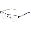 Produktbild: Adidas SP5048 Unisex-Brille inkl. Gläser Halbrand Quadratisch Metall-Gestell 57/17/145, blau