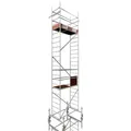 Produktbild: ALTEC Aluminium Fahrgerüst Rollfix 1.0 mit Ø150mm Rollen, Standardtraverse & Wandanker, maximale Arbeitshöhe 10 Meter 70 cm x 150 cm x 700 cm