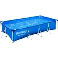 Produktbild: Bestway Frame Pool Steel Pro ohne Pumpe 400 x 211 x 81 cm Blau Eckig
