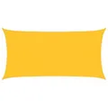 Produktbild: vidaXL Sonnensegel, UV Schutz Sonnenschutz für Terrasse Balkon Garten, Windschutz Wetterschutz Rechteckig, Sonnendach, 160g/m² Gelb 2x3,5m HDPE