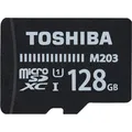 Produktbild: Toshiba EXCERIA - microSDXC mit Adapter (128 GB, microSDXC, U1, UHS-I) (THN-M203K128)