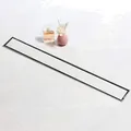 Produktbild: Duschrinne 60cm Edelstahl Geruchsstop Haarfilter Komplettset Badezimmer