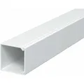 Produktbild: OBO Bettermann WDK25025RW WDK-Kabelkanal PVC reinweiß 25x25x2000mm