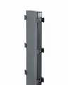 Produktbild: Alberts Zaun Alberts 646233 Zaungabionen Step², zum Einbetonieren, anthrazit, Matte, Alberts Zaunpfosten für Gabionen Step² zum Aufschrauben anthrazit 120x