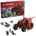 Produktbild: LEGO 71844 NINJAGO Ninja-Actionflitzer, 6 Minifiguren, 3-in-1-Ninja-Flitzer