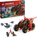 Produktbild: LEGO NINJAGO Ninja Actionflitzer 3 in 1 Spielzeug Aufstieg der Drachen 71844