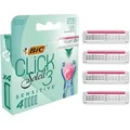 Produktbild: Bic Rasierklingen Click Soleil 3 Sensitive, für Damenrasierer, 3-fach Klinge, 4 Stück