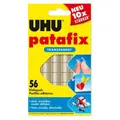 Produktbild: UHU patafix transparente wiederablösbare Klebepads – praktische Klebepunkte für Poster & Dekoration ohne Rückstände
