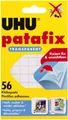 Produktbild: UHU patafix 48815 48815 Doppelseitige Klebepads UHU Patafix Transparent 56St.