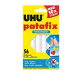 Produktbild: UHU PATAFIX Transparent 56 Stk. Klebepads Doppelseitig Selbstklebend unsichtbar