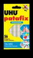 Produktbild: UHU patafix transparent Klebepads Posterkleber wiederverwendbar Haftkleber