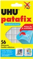 Produktbild: UHU Klebepads patafix, wieder ablösbar, transparent