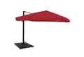 Produktbild: MCW Ampelschirm MCW-A96-5, LxB: 350x350 cm, 5-facher Höhen-/ Neigungswinkelverstellung, Windwiderstandsklasse 2