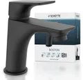 Produktbild: Schütte Waschtischarmatur BOSTON wassersparende Eco-Click-Funktion, inkl. Pop-Up