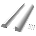Produktbild: Solarmodul Aluminium 670mm Halterung Haltespoiler Dachführung in Silber mit v...