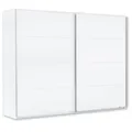 Produktbild: Schwebetürenschrank - alpinweiß - 270 cm breit Kleiderschrank Schrank