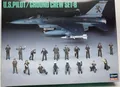 Produktbild: Hasegawa U.S Pilot/Ground Crew Set:B Maßstab 1:48 Cod. x48-5