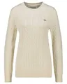 Produktbild: Herren Strickpullover aus Baumwolle COTTON CABLE C-NECK L