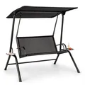 Produktbild: Blumfeldt Bel Air Mono Swing Hollywoodschaukel Stahlrahmen Mono Relax schwarz 10033310