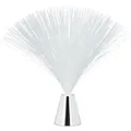 Produktbild: Relaxdays Glasfaserlampe Kunststoff Bunt Farbwechsel 33 cm x 33 cm x 33 cm 70 g